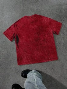 PAVTROS 男士夏季时尚自由女神像印花T恤 - 彩色 - 查看 2