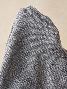 Bohemela BOHO Women's Drawstring Waist Floral Chiffon Wide Leg Knit Pants In Fall/Winter - Grey - View 9