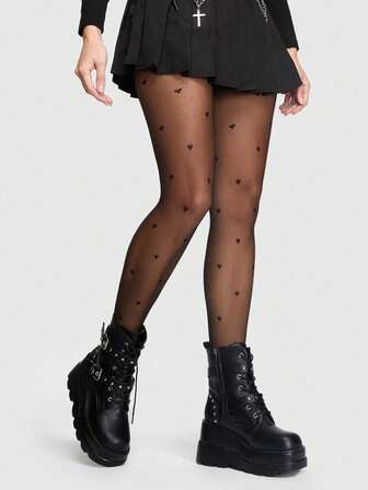 Goth Women's Sheer Tights/Pantyhose/Stockings