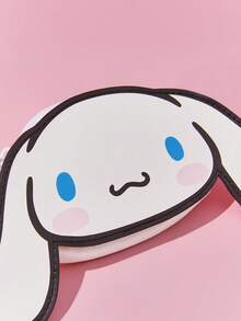 HELLO KITTY AND FRIENDS | SHEIN 1pc Cartoon Pattern Coin Purse - Blue and White - View 4