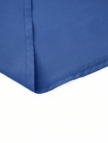 GlowEve 女士优雅高腰百褶裙，春夏款 - 中等水洗藍 - 查看 5