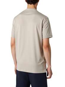 Emporio Armani Men's Zip Polo Shirts Beige - Màu be - Xem 2