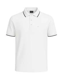 Emporio Armani Men's Polo Shirts White - Weiss - Übersicht 4