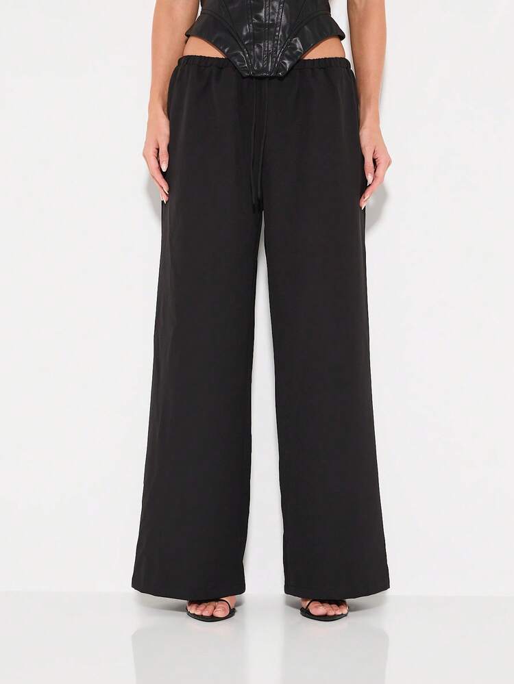 KIZN High Waisted Wide Leg Palazzo Pants