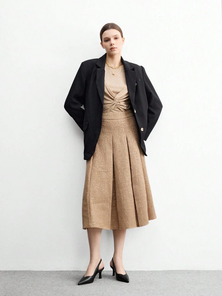 CUCCOO BIZCHIC 女性ファッション ブラック ポインテッドトゥ スティレットハイヒール スリングバックパンプス、通勤、デート、パーティー、クリスマスの仕事に適しています