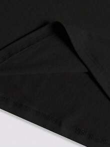 EMERY ROSE Plus Horse Printed Casual Long Sleeve T-Shirt Graphic Tees Women Tops For Spring - Black - View 5