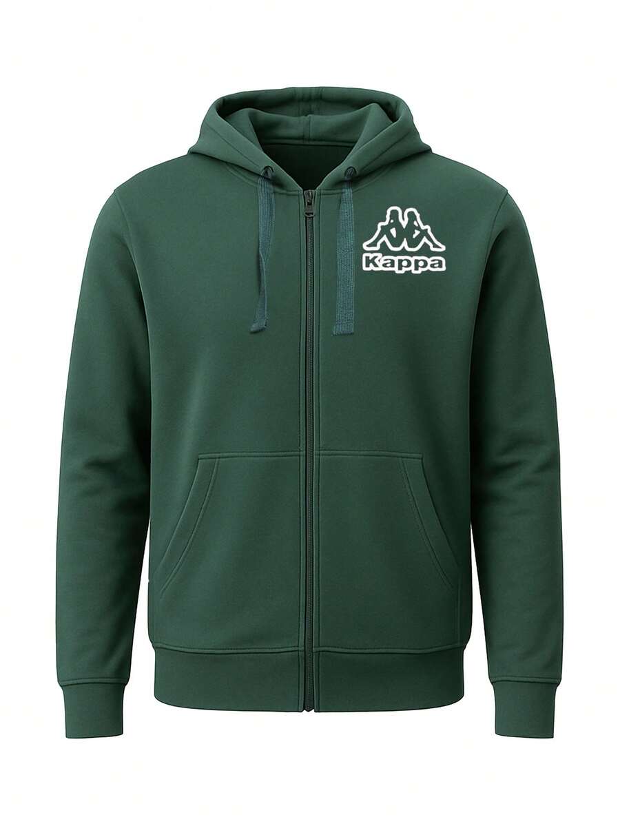 Kappa Men's Sweatshirt Green - BOTANICAL - View 1