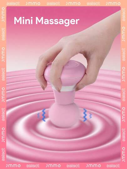 JMMO 迷你肌肉放松按摩枪，筋膜枪家用振动按摩器，便携式筋膜按摩器