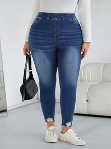 SHEIN CURVE+ Quần jean bó màu trơn cạp chun, sờn rách thường ngày cỡ lớn cho nữ, Quần jean mùa đông cho nữ, Giữ ấm tốt hơn, Quần denim mùa thu, Quần denim mùa thu và mùa đông, Quần denim dày, Quần denim giữ nhiệt, Vải chải giữ nhiệt, Mùa thu, Mùa thu cho nữ, Mùa đông, Mùa thu ấm áp thoải mái, Du lịch, Đi làm, Tiệc tùng, Kỳ nghỉ, Phong cách Old Money, Mua sắm, Tiệc tối, Thanh lịch, Tiệc tùng, Hẹn hò, Mùa đông, Mùa thu, Mùa thu, Halloween, Giáng sinh, Năm mới, Lễ tạ ơn, Tiệc tùng, Quần denim bó cạp chun cho nữ, Vừa vặn với túi, Đa năng, Đường cong cho nữ, Quần denim bó màu xanh co giãn cỡ lớn Quần jean mùa đông cho nữ Quần jean mùa đông cho nữ Quần jean bó co giãn Quần denim cạp cao có gấu cong cho nữ, Mùa thu cho nữ, Quần jeans bó màu xanh co giãn, Mùa thu, Quần jeans bó rách cỡ lớn cho nữ, Thời trang mùa thu, Giáng sinh, Halloween - Màu xanh lam - Xem 8