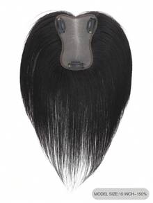 Hair Topper 3.5*4.7Inch Transparent Lace Base Women Toupee Invisible Free Part Hair Toppers - SNatural - View 2