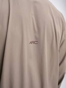 ARC Men's Casual Solid Color Blank Hoodie Zip-Up Sweatshirt Long Sleeve Top Fall - Khaki - View 6