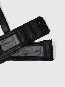 ROMWE Bộ đồ liền thân ren lưới Gothic gợi cảm cho nữ, không dây - trái cam - Xem 4