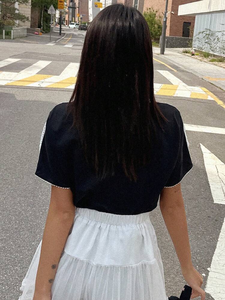 Women's Summer Floral Printed Round Neck Short Sleeve Casual T-Shirt Graphic Tee