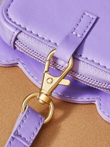 FRIENDS X SHEIN 字母框架形状的零钱包、礼物 - 彩色 - 查看 5