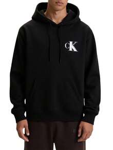 Calvin Klein Men's Pullover Sweatshirt Black - Black - View 1