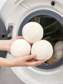 Cirelle 新西兰烘干球，4 件装可重复使用衣物柔顺剂替代品，天然静电减少和衣物柔顺剂，适用于洗衣机烘干机，干衣球