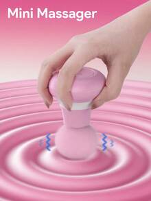 Mini Massage Gun For Muscle Relaxation, Fascia Gun Home Use Vibrating Massage Device, Portable Fascia Massager