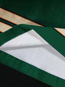 TEENAGE MUTANT NINJA TURTLES | SHEIN 男士休闲宽松卡通乌龟和数字印花超大T恤，时尚街头风格，夏季 - 白色 - 查看 5