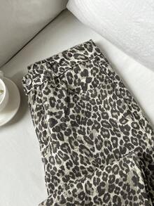 Elamini Quần Jeans Ống Thẳng Camo Vintage Wash, Đơn Giản Và Thời Trang Cho Mặc Hàng Ngày - Nhiều màu - Xem 6