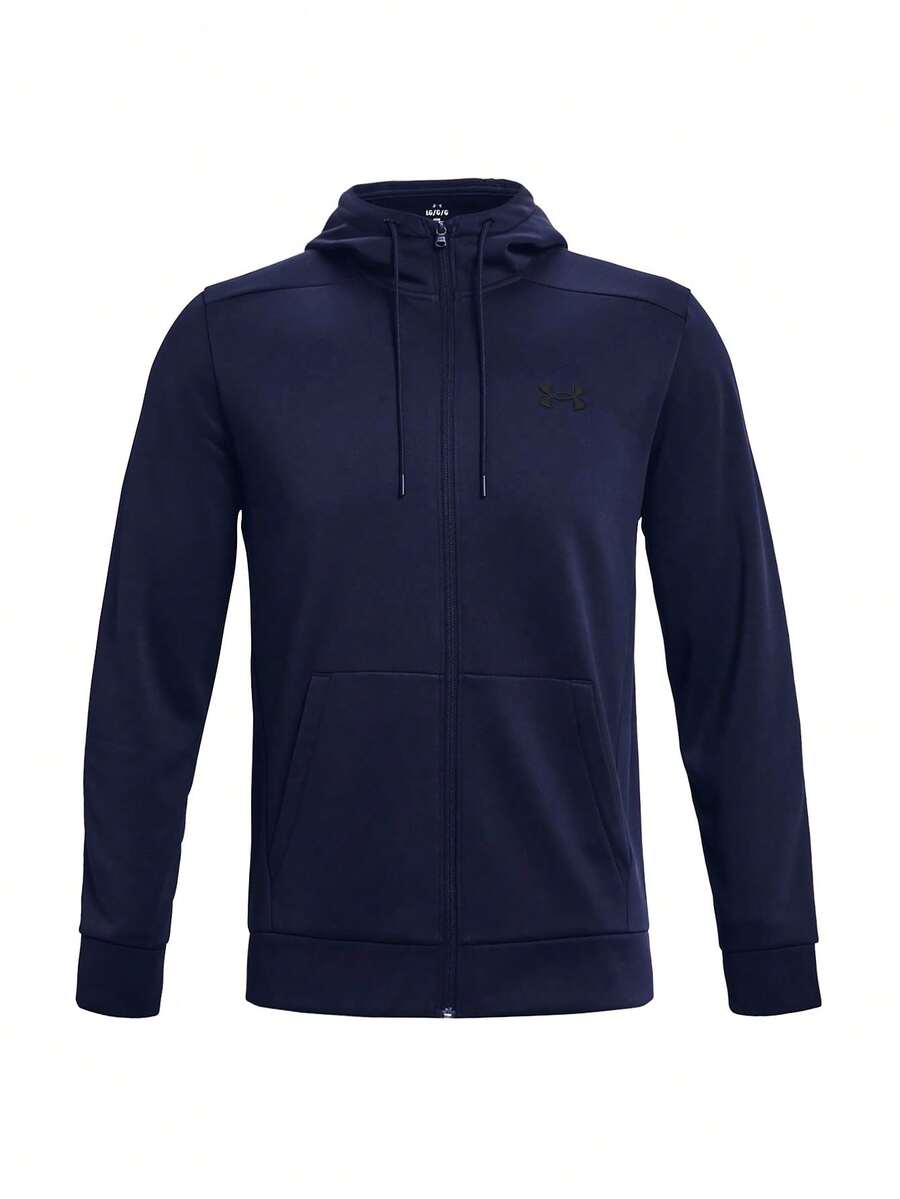 Under Armour Men's Cardigan Sweatshirt Blue - Navy Blue - View 1