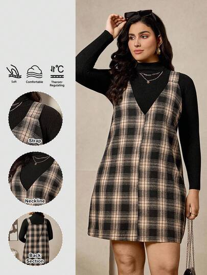 Zelara Conjunto de vacaciones para mujer talla grande, cómodo y ajustado, estilo relajado a rayas en blanco y negro. Vestido casual de estilo holgado con cuello redondo y sin mangas, con lazo en la cintura. Ropa de verano casual y de moda para mujer. Vestido de relax para mujer. Disfraces de Halloween para mujeres.