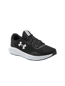 Under Armour UA W Charged Pursuit 3-BLK/WHT - Black and White - View 2