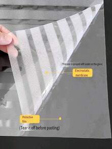 SHEIN 1片竹子静电保鲜膜