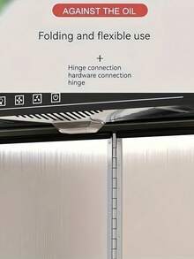 SHEIN 1PC Stainless Steel Kitchen Oil Splash Guard - Metal Anti Splatter Shield Guard - Stove Heat Insulation Baffle - Nonstick Oil Baffle Plate - Kitchen Cooking Gadgets - Multicolor - View 3