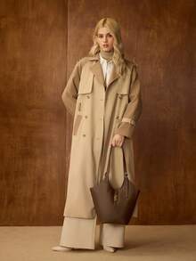 MOTF PREMIUM PU LEATHER TURN-LOCK TOTE BAG