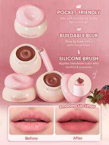 SHEGLAM Bounce Putty Pocket Pasta Labbra In Vasetto-High Key Marchio Bellezza Trucco Cosmetico Per Donne Ragazze Perfetto Per Autunno Inverno Ideale Per Y2K Elegante Moda Adatto Per Compleanno Natale Presente Festa Pronto Migliore Colore