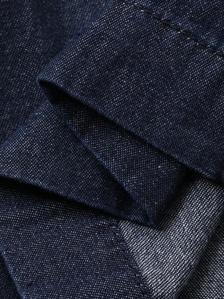 Girls Daily Denim Off Shoulder Top & Pants Set