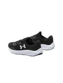 Under Armour UA W Charged Pursuit 3-BLK/WHT - Black and White - View 3