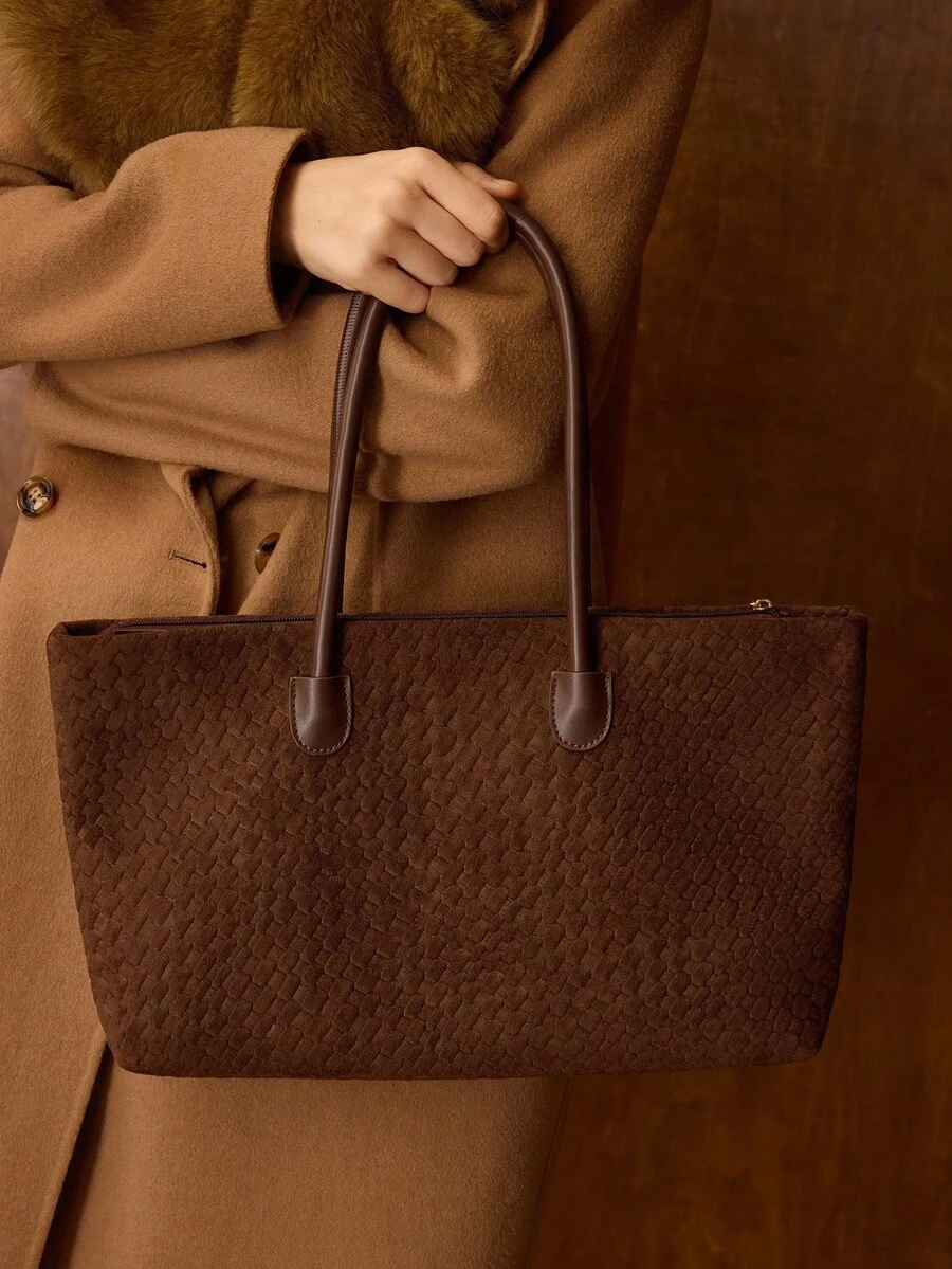 MOTF PREMIUM 女士时尚单肩包 - 咖啡 - 查看 1