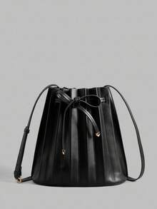 Ontre Ladies' Single Shoulder Bag - Black - View 1