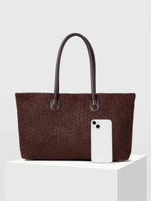 MOTF PREMIUM 女士时尚单肩包 - 咖啡 - 查看 4