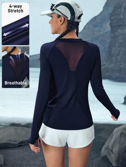 In My Nature XH043 运动瑜伽瘦身跑步户外T恤徒步女装