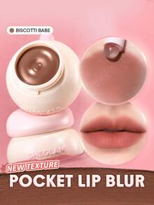SHEGLAM Bounce Putty Pocket Pasta Labbra In Vasetto-Biscotti Babe Rossetto,Lip Combo Marchio Bellezza Trucco Cosmetico Per Donne Ragazze Perfetto Per Inverno Ideale Per Y2K Elegante Moda Adatto Per Compleanno Regalo Festa Pronto Migliore Colore