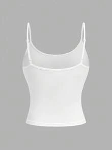 Girlism 4 件套青少年女童短款休闲吊带背心，适合春、夏、秋、冬