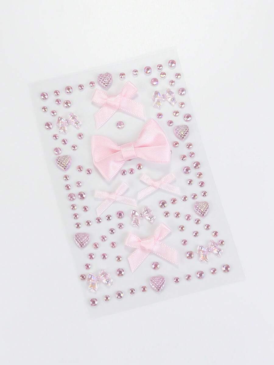 ROMWE Anime Glitter & Facial Gems - powder - View 1