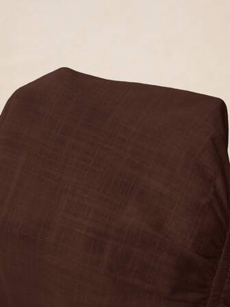 Poéselle 女士休闲通勤简约纯色 V 领灯笼袖前结短款上衣，春秋装