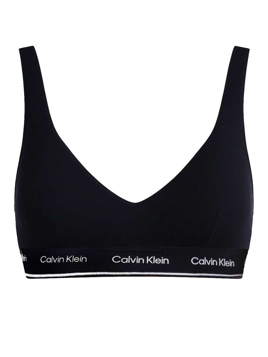 Calvin Klein Women's Bikini Tops Black - 黑色 - 查看 1