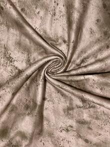 INAWLY Váy ngắn ôm sát cổ cao tay dài dành cho nữ - Cà phê - Xem 6