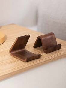 1 Giá đỡ điện thoại bằng gỗ, thích hợp cho bàn làm việc văn phòng, kệ đựng đồ trên bàn, đồ dùng học tập. - Nhiều màu - Xem 5