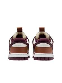 Nike DUNK Men's Sneakers Light British Tan/Burgundy Crush FQ8248-200 - Light British Tan/Burgundy Crush - View 4