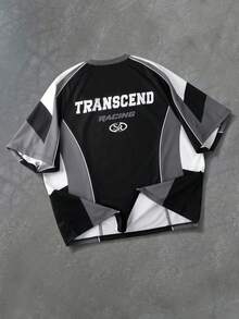 PAVTROS Manfinity Streetrush Men T-Shirts,Back To School - Black - View 2