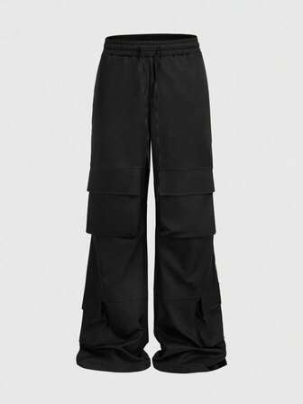 Street Life Herren Loose Fit Cargohose im Streetwear-Stil, für den Herbst