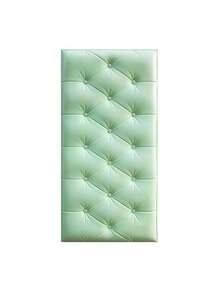 SHEIN 13.77*27.55英寸 3D 压花泡沫墙纸，仿皮革纹理，柔软有纹理（厚度 0.4 厘米/0.16 英寸），自粘泡沫墙贴，房间装饰墙面装饰墙贴