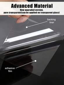 SHEIN 1 卷透明台面保护膜，防水、防油、耐热（450°F），自粘式覆盖，适用于厨房、橱柜、桌子、家具和大理石表面墙纸墙贴房间装饰墙贴 - 白色 - 查看 9