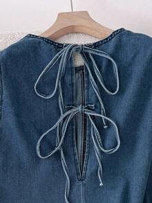 Comfortcana 女士休闲宽松无袖牛仔迷你连衣裙，蓝色，夏季/夏季服装/夏季服装，春季/女士春季服装，度假，女士度假服装/度假，春夏女士浪漫/舞会/正式/生日/ 90 年代服装/商务休闲女士/优雅/西部服装/外出/时尚/休闲/ Y2k 服装/俱乐部/办公室/鸡尾酒会/复古/紧身/狂欢服装节/搞笑/优雅/老钱/街头服饰/度假服装/乡村音乐会服装/工作服/端庄/春假/单身女郎服装/音乐会/坏人/基本款/毕业/无袖/ A 字形/蓝色/女牛仔/牛仔迷你连衣裙，休闲修身无袖牛仔迷你连衣裙，蓝色，适合派对、节日、约会、情人节下午茶,夏季/夏季服装/夏季服装,春夏季假期 - 藍色 - 查看 4