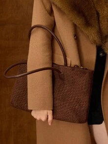 MOTF PREMIUM 女士时尚单肩包 - 咖啡 - 查看 5